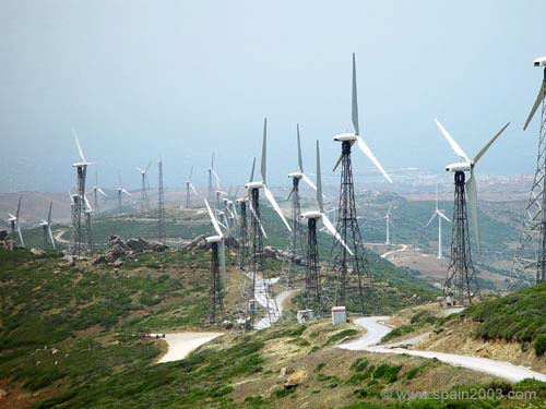 Spain 2003 8 Tarifa Wind Power