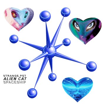 Alien Cat Spaceship